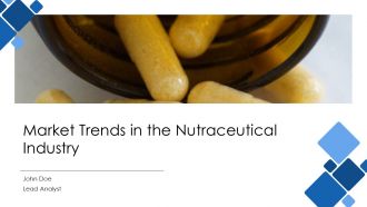 Market Trends In The Nutraceutical Industry PPT Guidelines AT