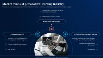 Market Trends Of Personalized Learning Industry Digital Transformation In Education DT SS