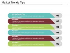 Market trends tips ppt powerpoint presentation gallery example file cpb