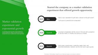 Market Validation Experiment And Exponential Growth Stix Startup Funding Pitch Deck