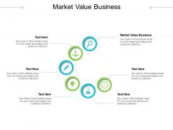 Market value business ppt powerpoint presentation infographic template backgrounds cpb