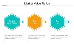 Market value ratios ppt powerpoint presentation slides shapes cpb