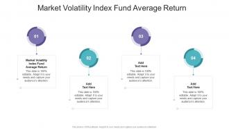 Market Volatility Index Fund Average Return In Powerpoint And Google Slides Cpb