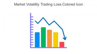 Market Volatility Trading Loss Colored Icon In Powerpoint Pptx Png And Editable Eps Format