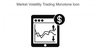 Market Volatility Trading Monotone Icon In Powerpoint Pptx Png And Editable Eps Format
