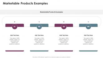 Marketable Products Examples In Powerpoint And Google Slides Cpb