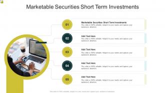 Marketable Securities Short Term Investments In Powerpoint And Google Slides Cpb