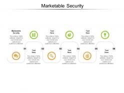Marketable security ppt powerpoint presentation outline format cpb