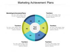 Marketing achievement plans ppt powerpoint presentation slides background images cpb