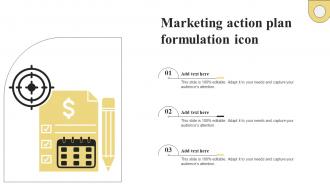 Marketing Action Plan Formulation Icon