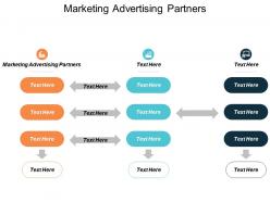 Marketing advertising partners ppt powerpoint presentation portfolio slide download cpb