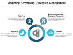 Marketing advertising strategies management ppt powerpoint presentation file master slide cpb