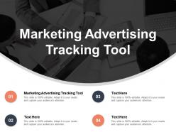 Marketing advertising tracking tool ppt powerpoint presentation inspiration grid cpb