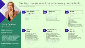 Marketing Agency Business Plan Creating Buyer Personas To Increase Agency Personalization BP SS