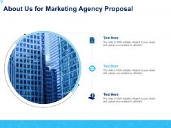 Marketing agency proposal powerpoint presentation slides