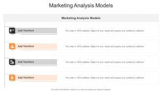 Marketing Analysis Models In Powerpoint And Google Slides Cpb