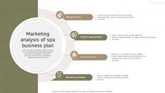 Marketing Analysis Of Spa Business Plan