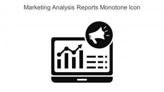 Marketing Analysis Reports Monotone Icon In Powerpoint Pptx Png And Editable Eps Format