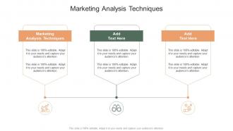 Marketing Analysis Techniques In Powerpoint And Google Slides Cpb