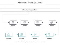 Marketing analytics cloud ppt powerpoint presentation ideas example introduction cpb