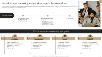 Marketing Analytics Guide To Measure Analyze And Manage Data Complete Deck