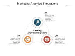 Marketing analytics integrations ppt powerpoint presentation infographics rules cpb