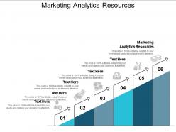 Marketing analytics resources ppt powerpoint presentation styles slideshow cpb