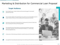 Marketing and distribution for commercial loan proposal ppt powerpoint presentation outline