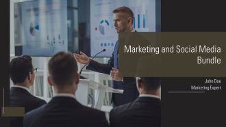 Marketing And Social Media Bundle PPT Slides AT