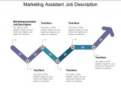 Marketing assistant job description ppt powerpoint presentation file display cpb