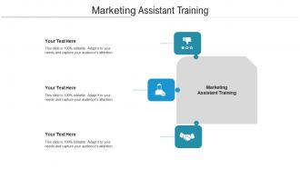 Marketing assistant training ppt powerpoint presentation gallery themes cpb