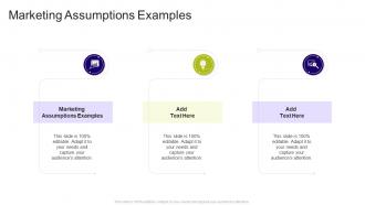 Marketing Assumptions Examples In Powerpoint And Google Slides Cpb