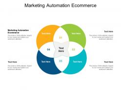 Marketing automation ecommerce ppt powerpoint presentation summary icon cpb