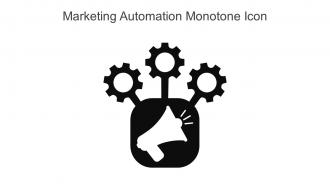 Marketing Automation Monotone Icon In Powerpoint Pptx Png And Editable Eps Format