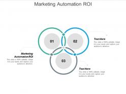 Marketing automation roi ppt powerpoint presentation gallery cpb