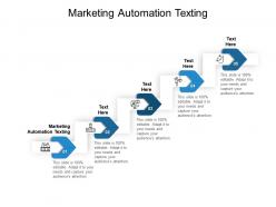 Marketing automation texting ppt powerpoint presentation model example cpb