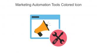 Marketing Automation Tools Colored Icon In Powerpoint Pptx Png And Editable Eps Format