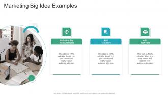 Marketing Big Idea Examples In Powerpoint And Google Slides Cpb