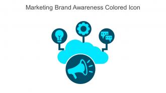 Marketing Brand Awareness Colored Icon In Powerpoint Pptx Png And Editable Eps Format