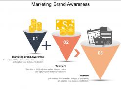 Marketing brand awareness ppt powerpoint presentation infographic template slides cpb