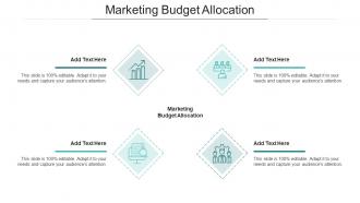 Marketing Budget Allocation In Powerpoint And Google Slides Cpb
