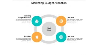 Marketing budget allocation ppt powerpoint presentation portfolio smartart cpb