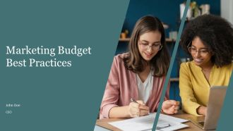 Marketing Budget Best Practices PPT Graphics AT