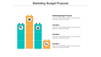 Marketing budget proposal ppt powerpoint presentation portfolio structure cpb