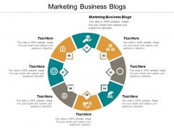 Marketing business blogs ppt powerpoint presentation outline file formats cpb
