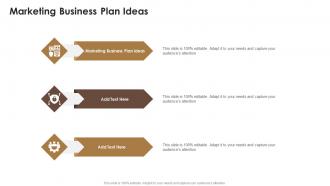 Marketing Business Plan Ideas In Powerpoint And Google Slides Cpb