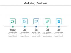 Marketing business ppt powerpoint presentation model graphics design cpb