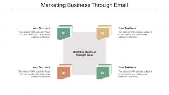 Marketing Business Through Email Ppt Powerpoint Presentation Summary Gallery Cpb