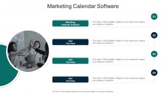 Marketing Calendar Software In Powerpoint And Google Slides Cpb