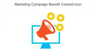 Marketing Campaign Benefit Colored Icon In Powerpoint Pptx Png And Editable Eps Format